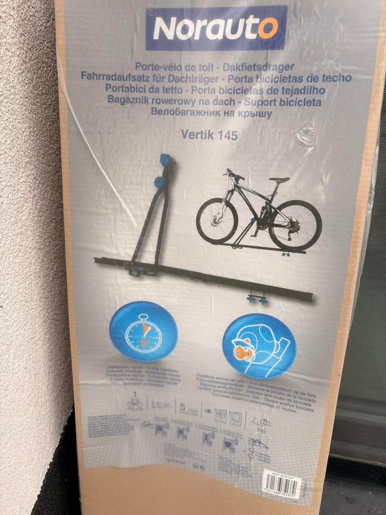 3 fietsendragers Norauto, Enlèvement, Neuf
