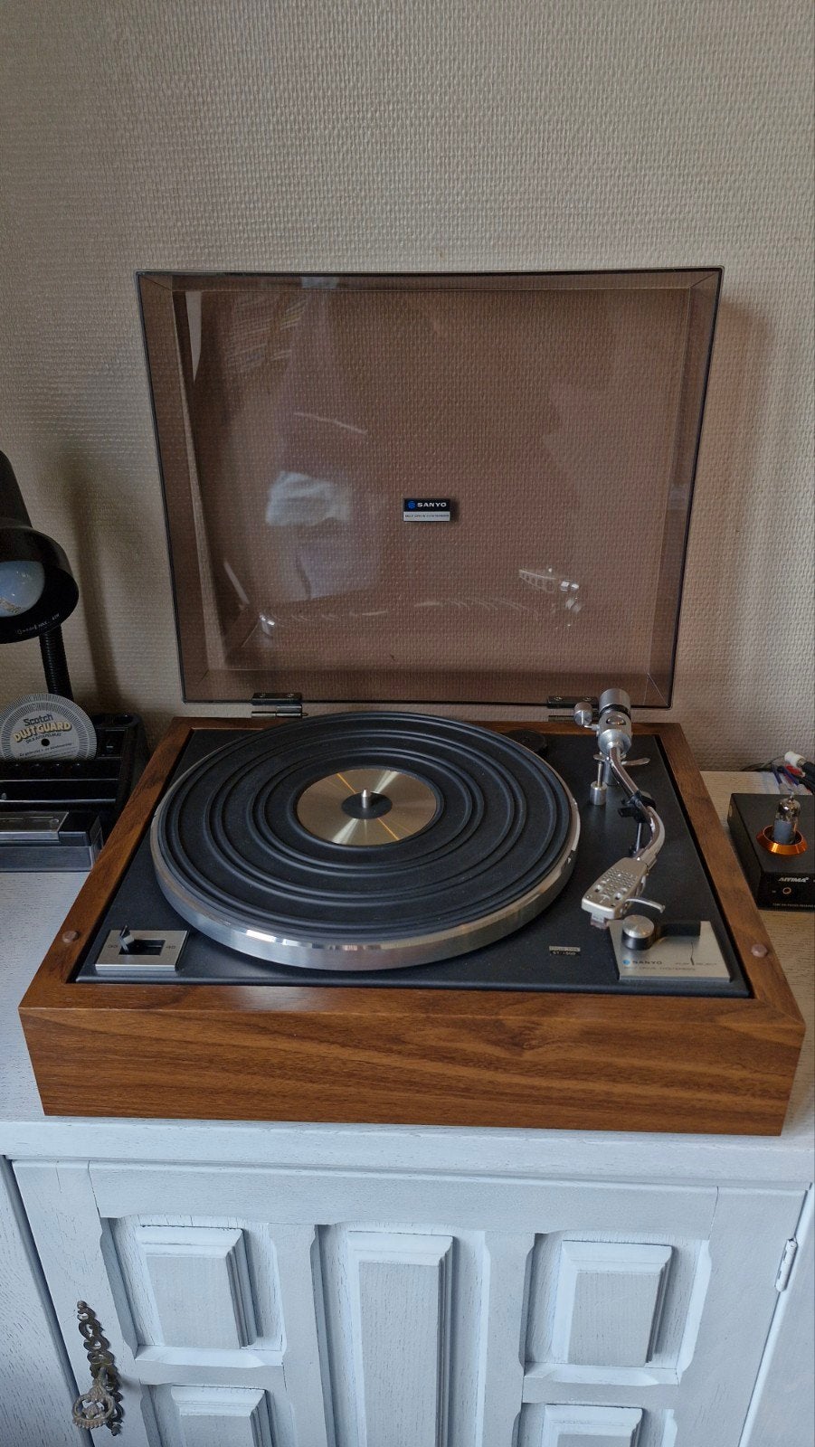Sanyo TP-92S, Audio, Tv en Foto, Platenspelers, Ophalen, Automatisch