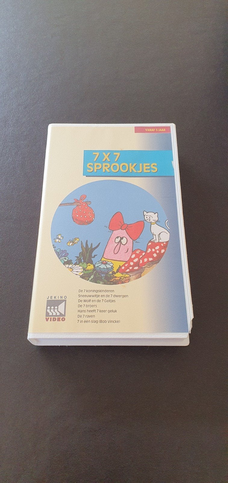 Cassette VHS/cassette DVD : Contes de fées 7  7, CD & DVD, Envoi, Utilisé, Néerlandais, VHS