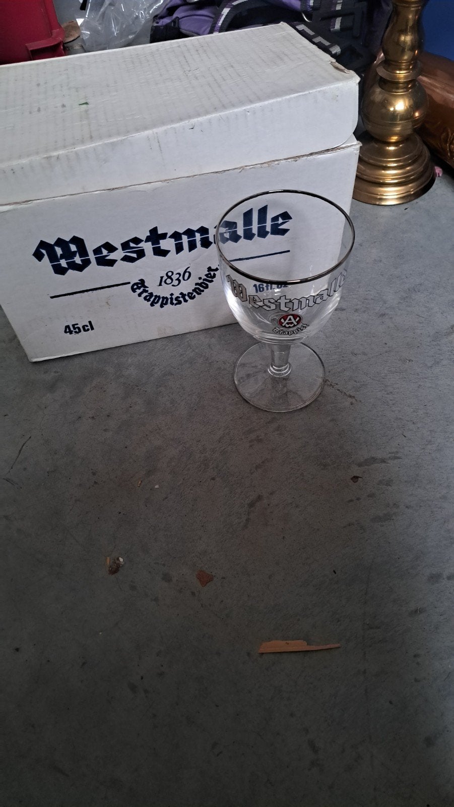 6 nieuwe  westmalle  glazen, Verzamelen, Ophalen of Verzenden