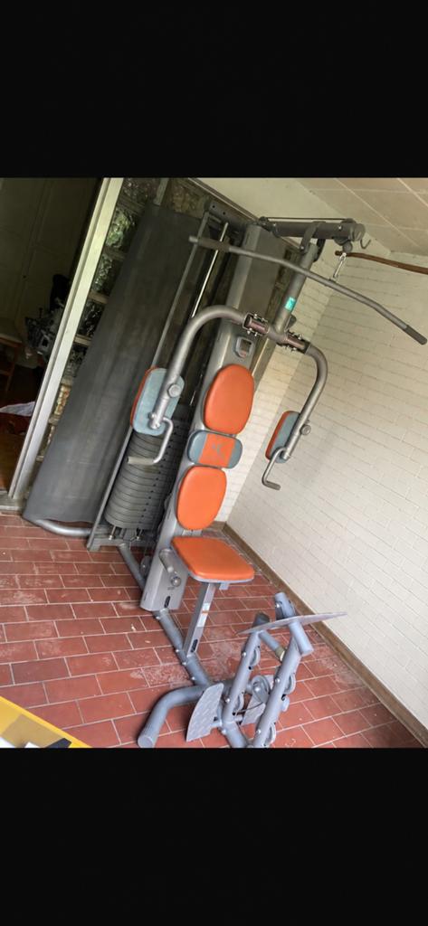HG 90 Boxe home gym krachtstation, Sport en Fitness, Ophalen, Zo goed als nieuw, Armen, Krachtstation