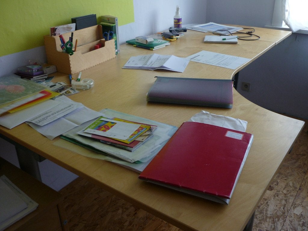 hoekbureau, Ophalen, 160 cm, Gebruikt, 120 cm