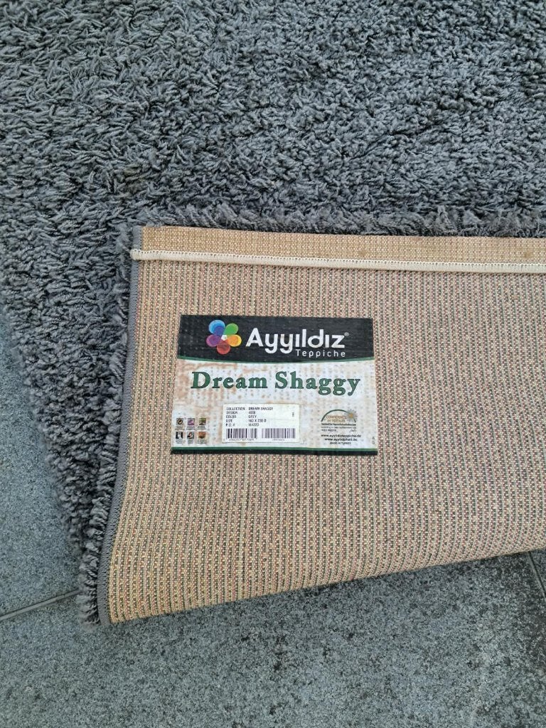 Tapis gris 160 X 230, Huis en Inrichting, Ophalen, Gebruikt, 150 tot 200 cm, 200 cm of meer