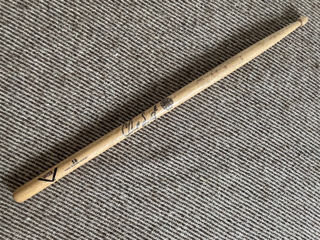 Red Hot Chili Peppers drumstok, Enlèvement ou Envoi, Utilisé, Autres marques
