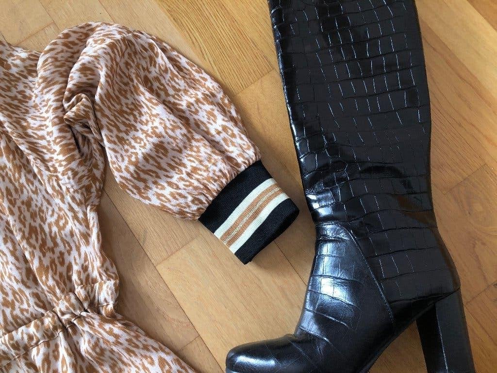 Leuk kleedje van HER, Kleding | Dames, Jurken, Ophalen, Zo goed als nieuw, Maat 38/40 (M), Boven de knie