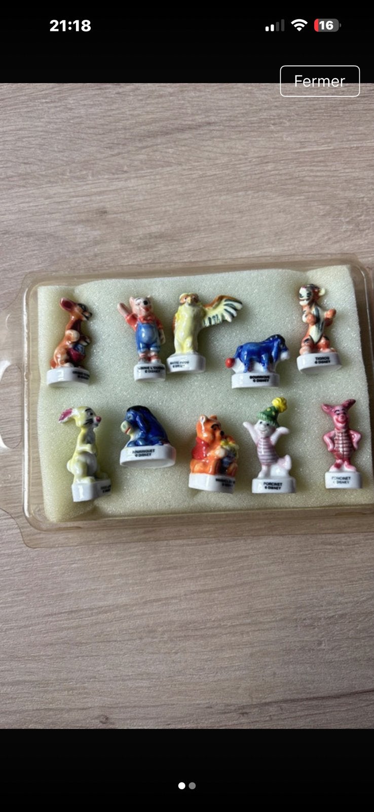 Winnie the Pooh bonenset, Verzamelen, Ophalen of Verzenden, Zo goed als nieuw