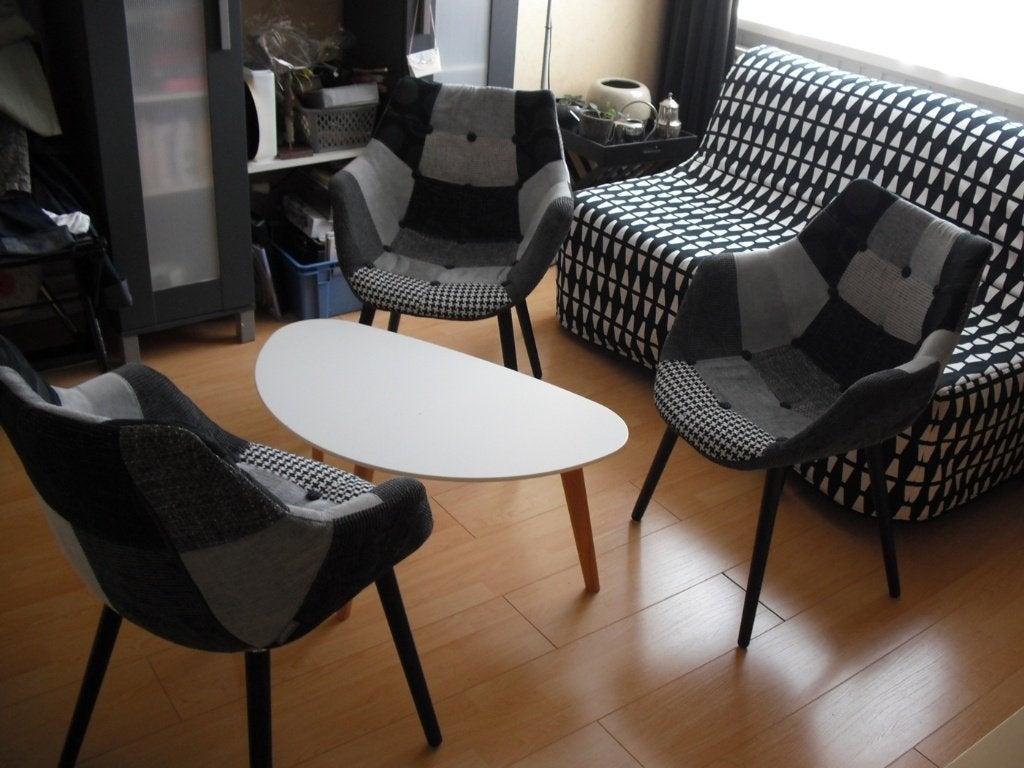 Setje stoffen kuipstoelen in zeer goede staat!, Ophalen, Overige materialen, Gebruikt, Overige kleuren