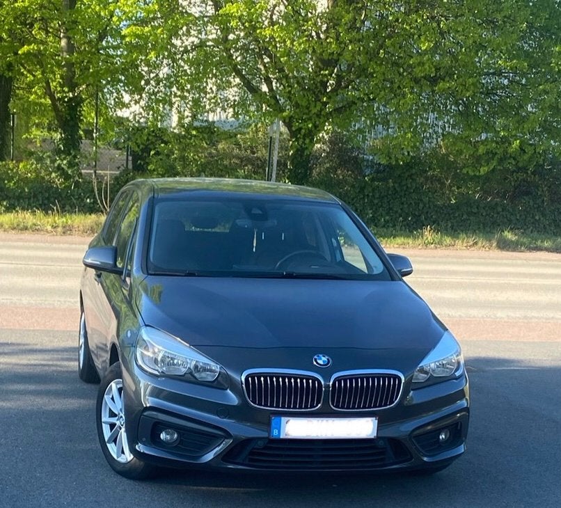 Bmw 218d Active Tourer, Autos, Cuir, Argent ou Gris, Achat, Euro 6