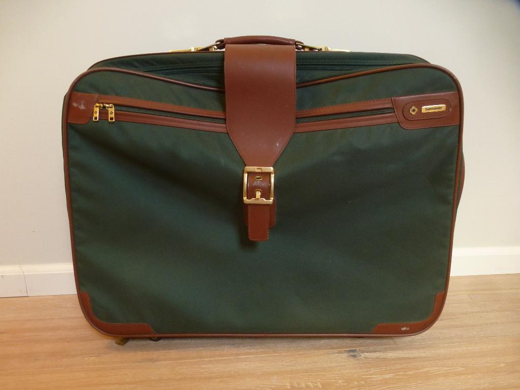 oude grote samsonite bagagekoffer, Gebruikt, 55 cm of meer, Zacht kunststof, Ophalen