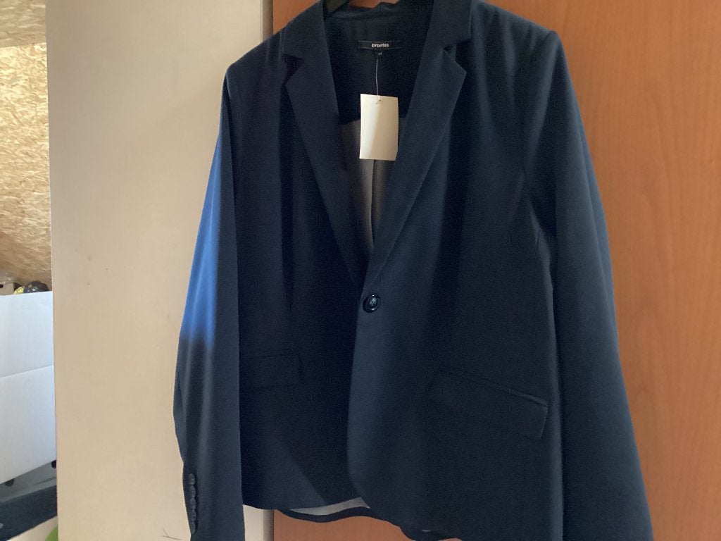 Nieuw jasje 46 ( label ), Blauw, Maat 46/48 (XL) of groter, Nieuw, Ophalen of Verzenden