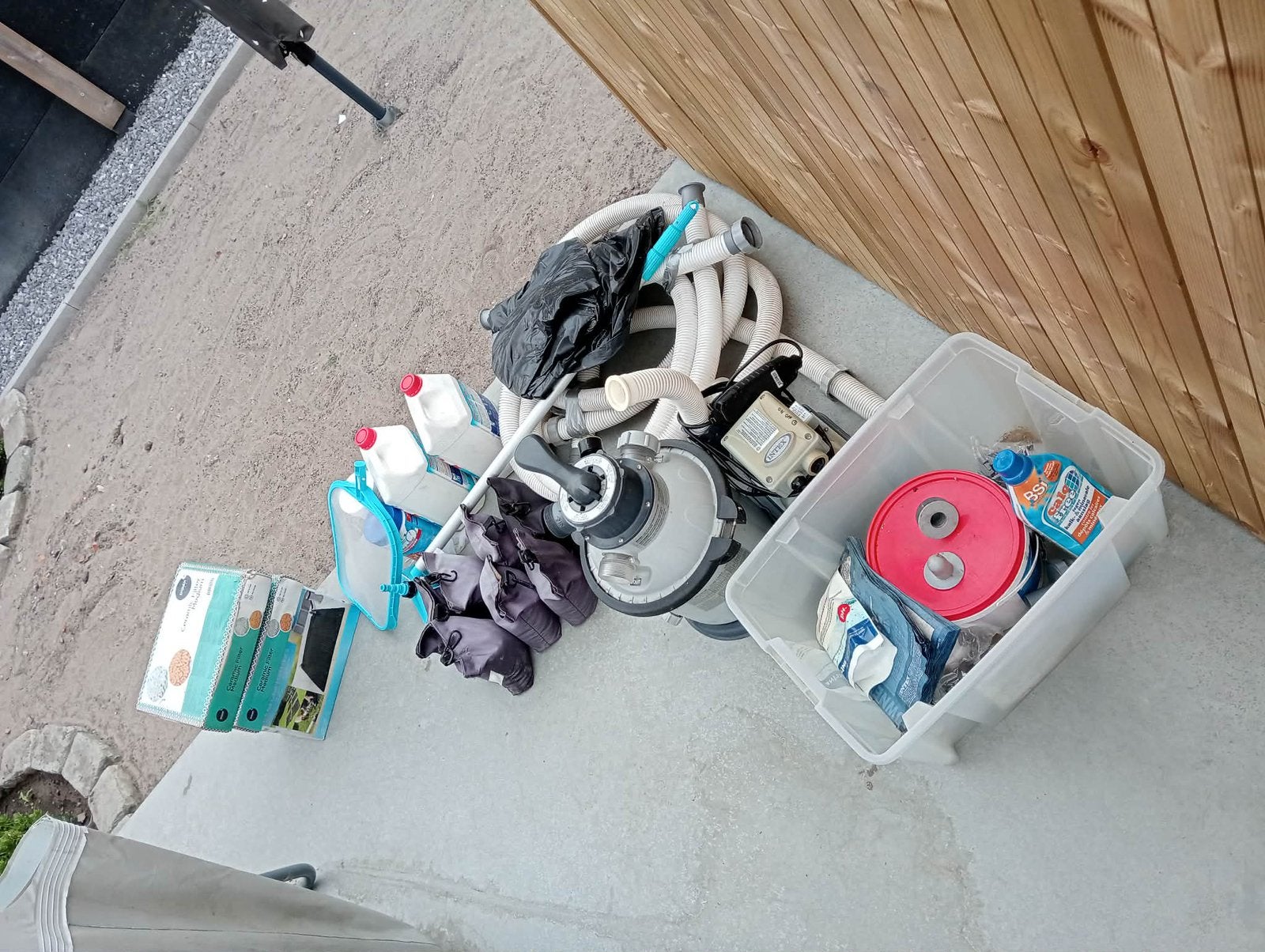 Zwembad te koop, Tuin en Terras, Ophalen, Zo goed als nieuw, Opzetzwembad