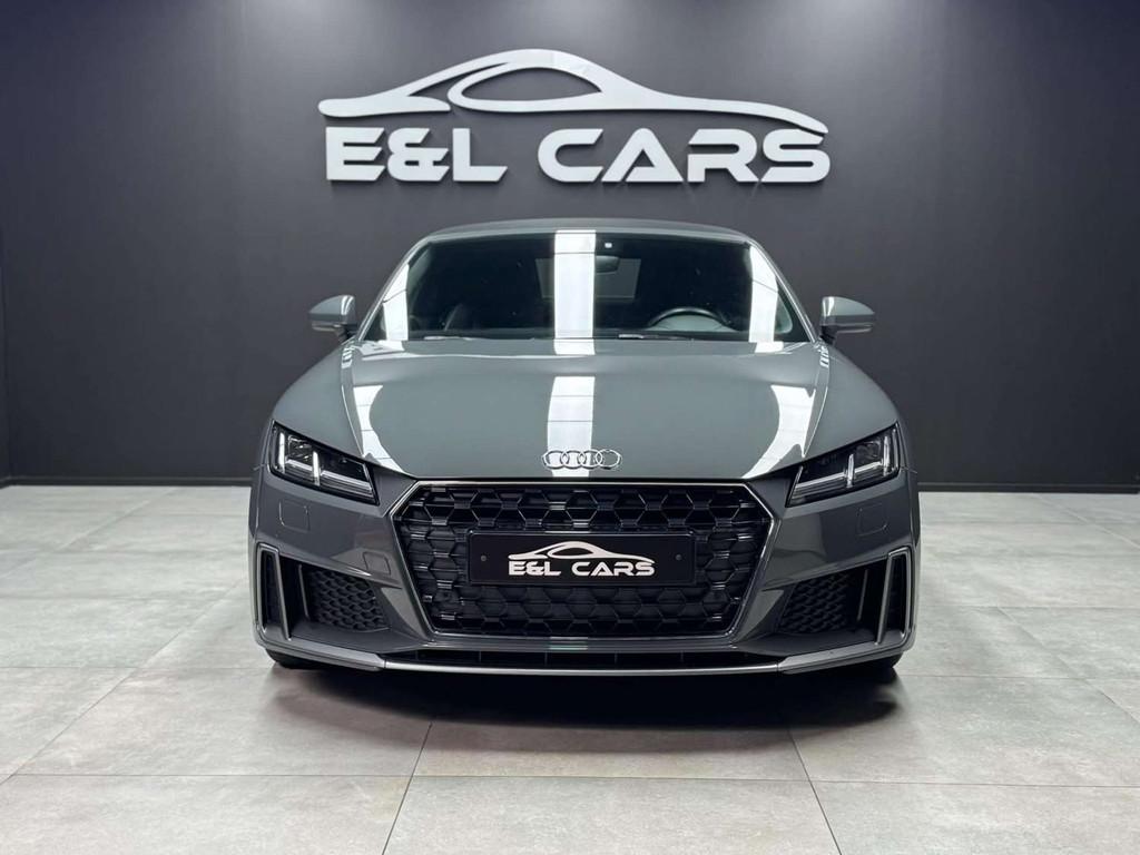 Audi TT Roadster 40 TFSI S tronc *12 mois de garantie*, Autos, Argent ou Gris, Entreprise, Alcantara, Noir