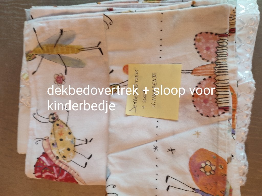 Dekbedovertrekjes en slopen, Ophalen, Zo goed als nieuw, Ademend, Lakentje