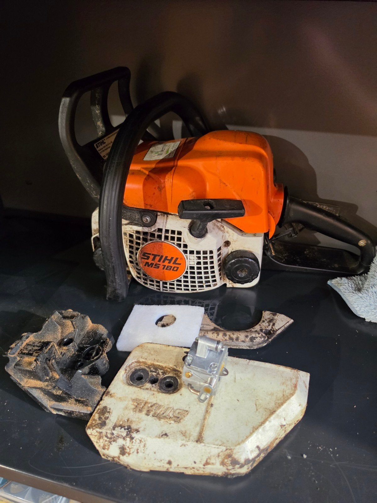 stihl ms 180 voor onderdelen, Ophalen, Gebruikt, Overige soorten, Viking / Stihl