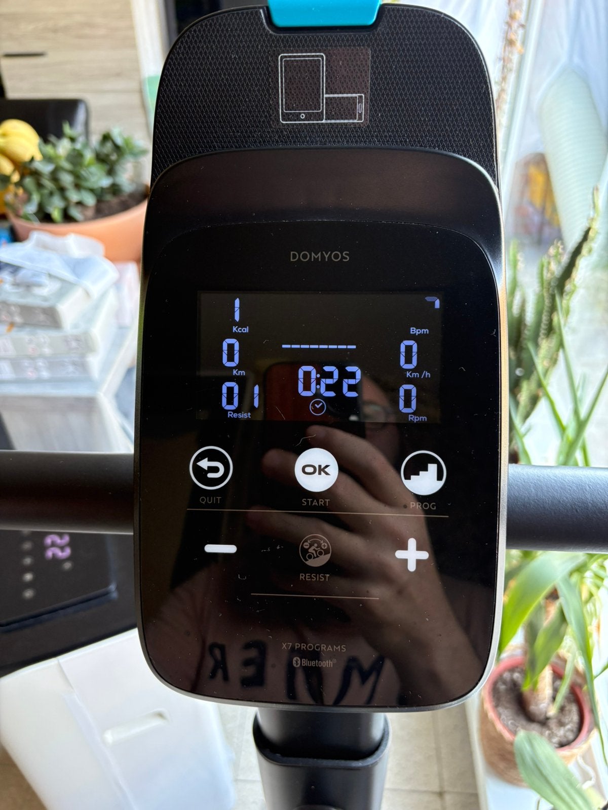 Hometrainer Domyos 500, Ophalen, Zo goed als nieuw, Hometrainer