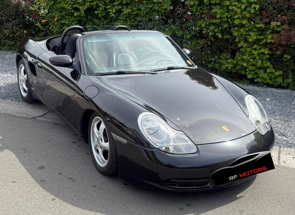 PORSCHE BOXSTER  /79.000 KM /AUTOMATIQUE /ÉTAT SHOWROOM, Autos, Cuir, Achat, Entreprise, Noir