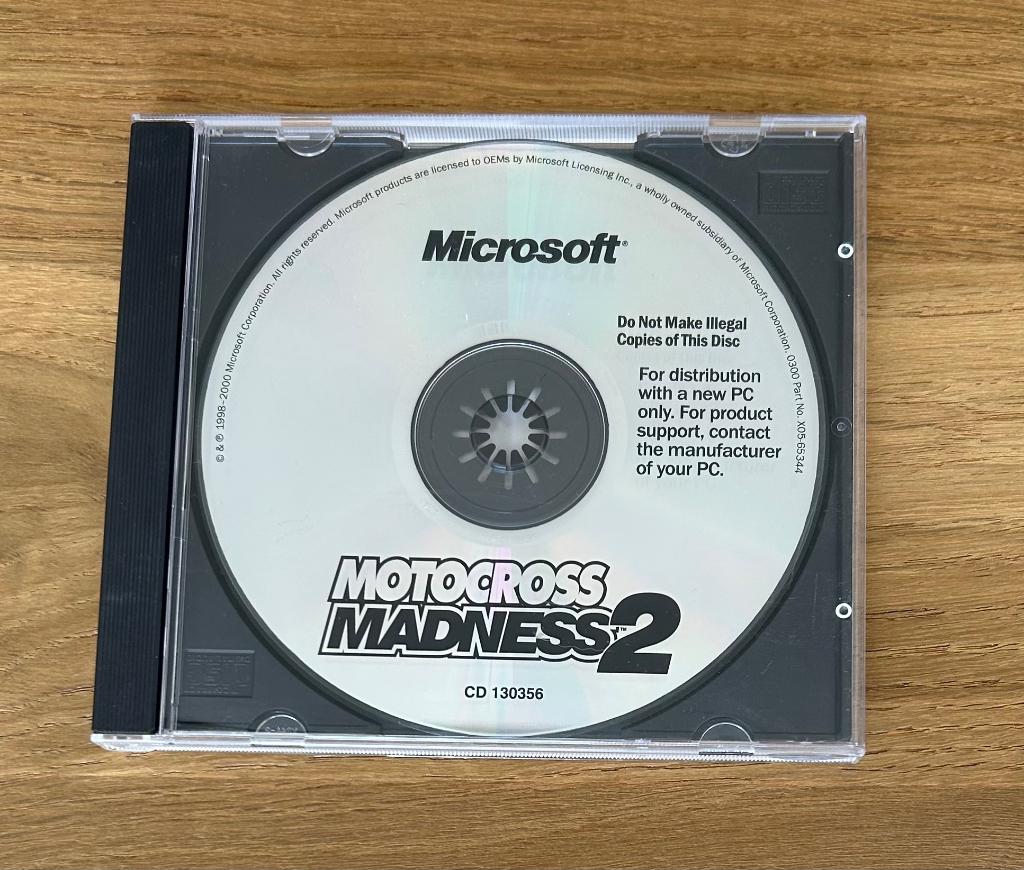 Microsoft Motocross Madness 2, Enlèvement ou Envoi, Comme neuf, Autres types