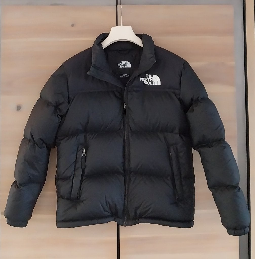 The North Face Teen Retro Nuptse Unisex Donsjack, Kinderen en Baby's, Jongen of Meisje, Ophalen of Verzenden, Zo goed als nieuw