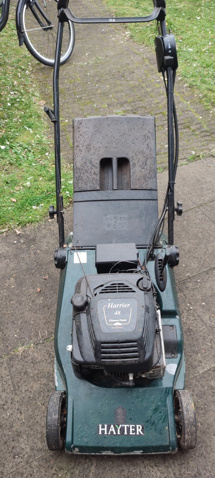 Hayter Harrier 48, Ophalen