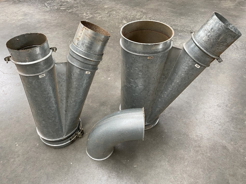 Afzuigbuizen, Doe-het-zelf en Bouw, Ventilatie en Afzuiging, Ophalen, Gebruikt