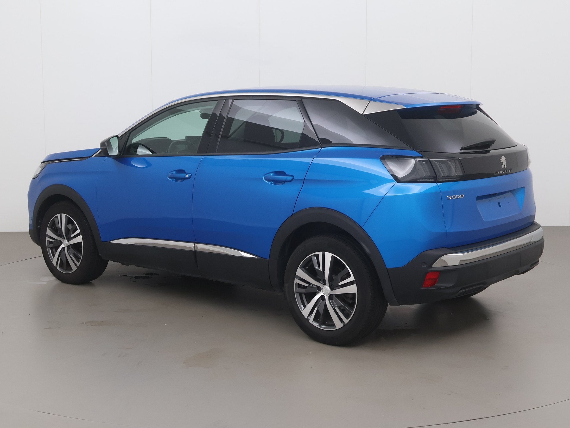 Peugeot 3008 3008 1.2 puretech allure 130 AT, Automaat, Blauw, Bedrijf, 5 deurs