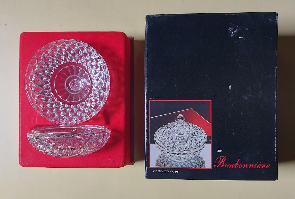 Bonbonnière Cristal d'Arques, Ophalen