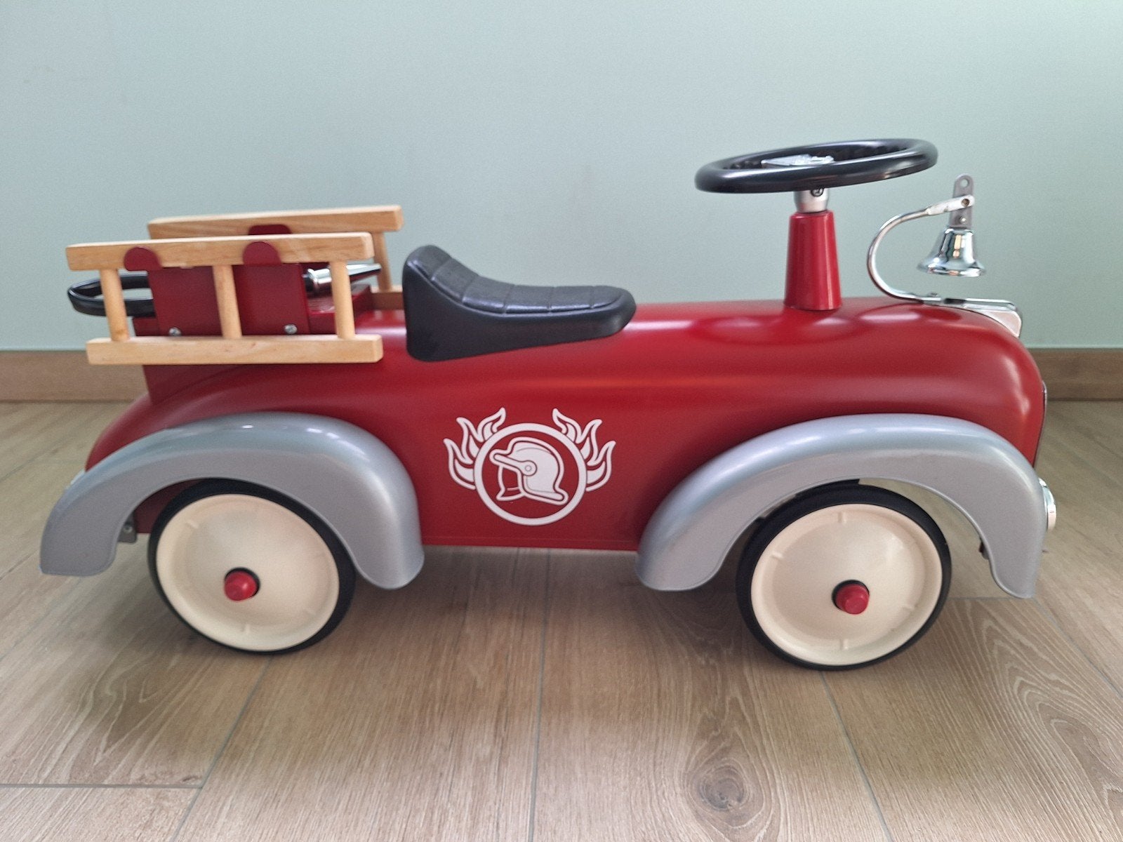 Baghera brandweerwagen loopauto, Ophalen, Gebruikt, Loopvoertuig