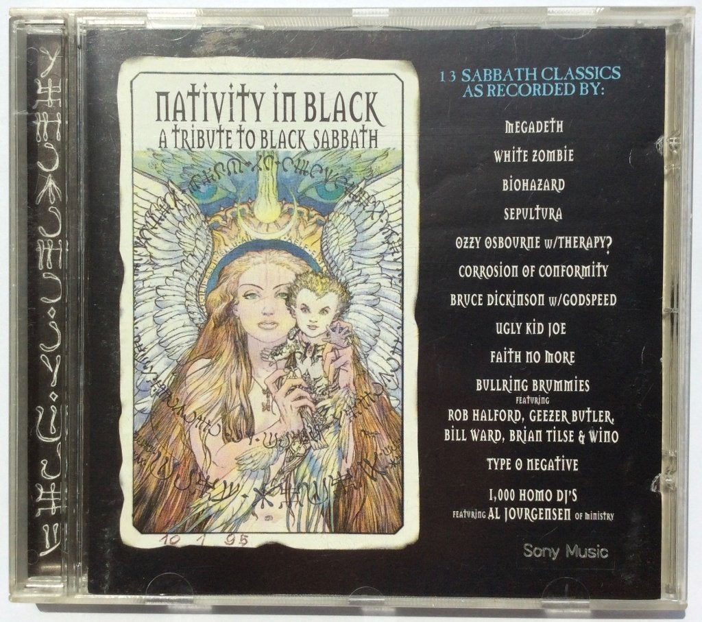 Natavity in black - a tribute to black sabbath, Gebruikt, Doom metal, Inclusief doosje, Ophalen of Verzenden