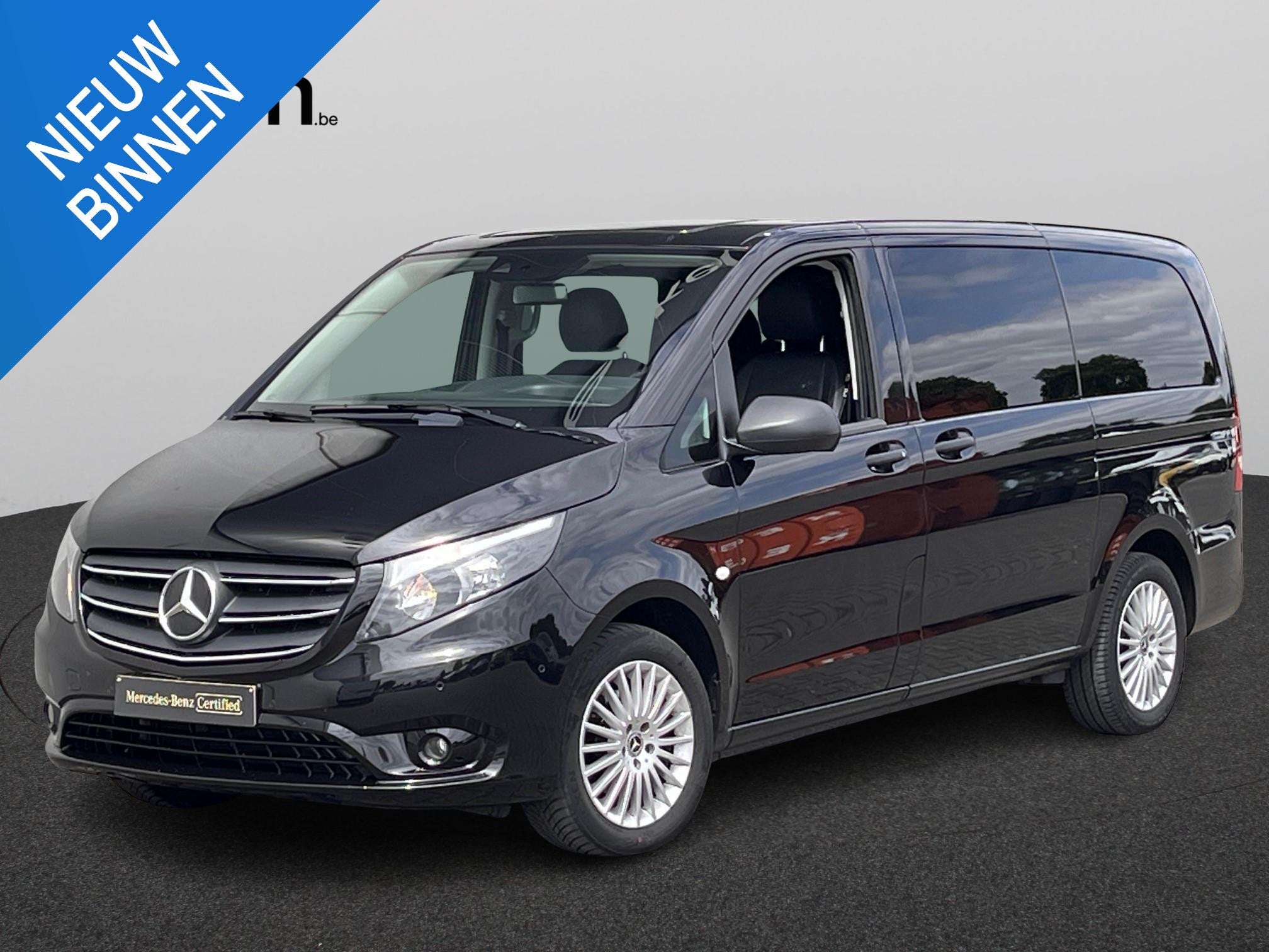 Mercedes-Benz Vito 116 CDI mixto + trekhaak, Noir, Automatique, Tissu, 4 cylindres
