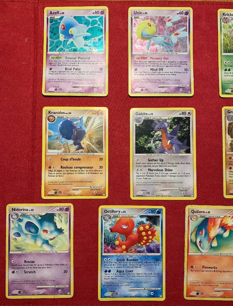 Pokémon-kaarten - set met mysterieuze schatten, Ophalen of Verzenden, Gebruikt, Meerdere kaarten