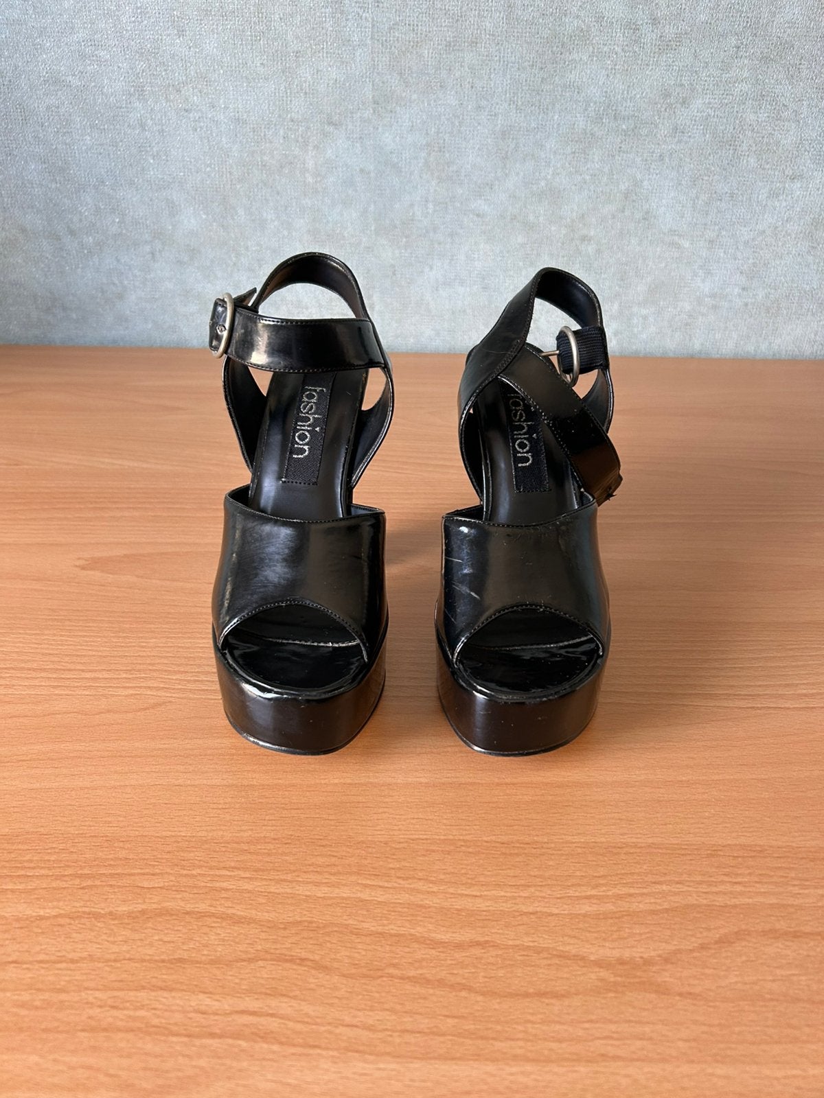 Plateau schoenen, Kleding | Dames, Schoenen, Ophalen, Zwart, Schoenen met hoge hakken, Gedragen
