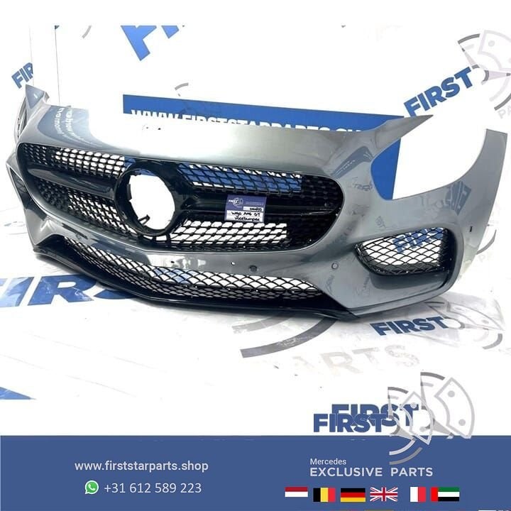 W190 AMG GT BUMPER COMPLEET Mercedes GT GTC GTS AMG VOORBUMP, Utilisé, -, Avant, -