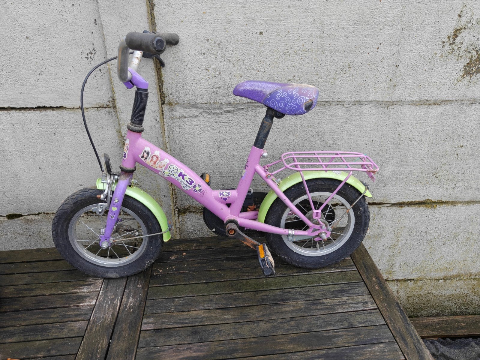 kinderfietje, Fietsen en Brommers, Ophalen, Gebruikt