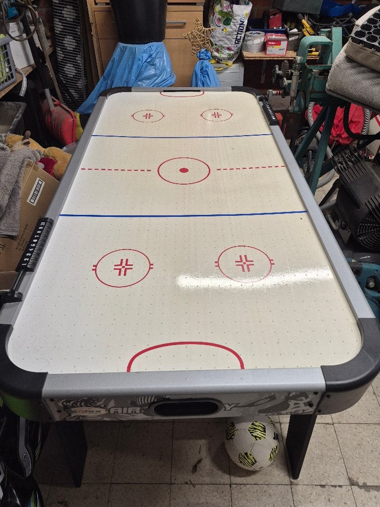 airhockey tafel, Enlèvement, Utilisé