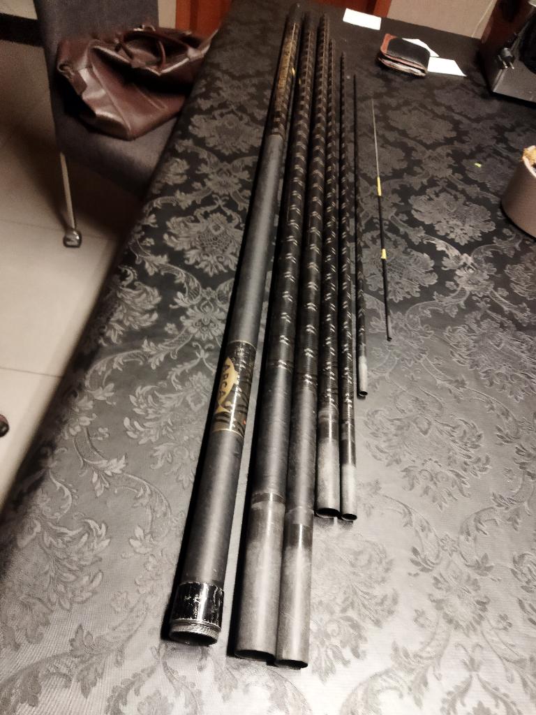 visstok, Watersport en Boten, Hengelsport | Witvissen, Ophalen, Zo goed als nieuw, Vaste hengel