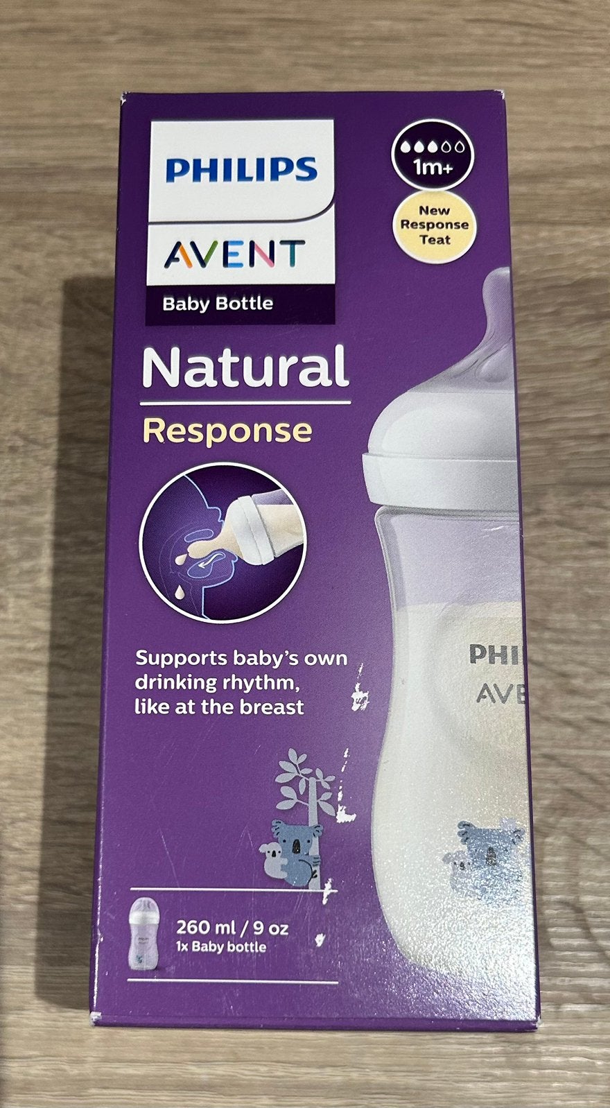 Philips Avent babyfles (met koala), Ophalen of Verzenden, Nieuw, Babyfles, Philips Avent