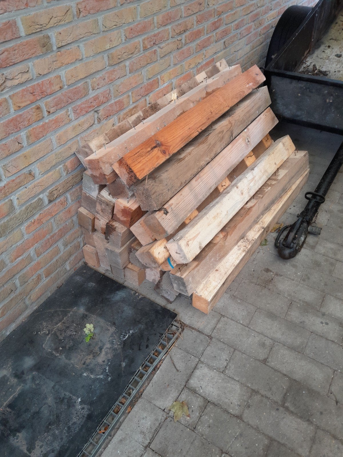 houten balkjes, Doe-het-zelf en Bouw, Ophalen