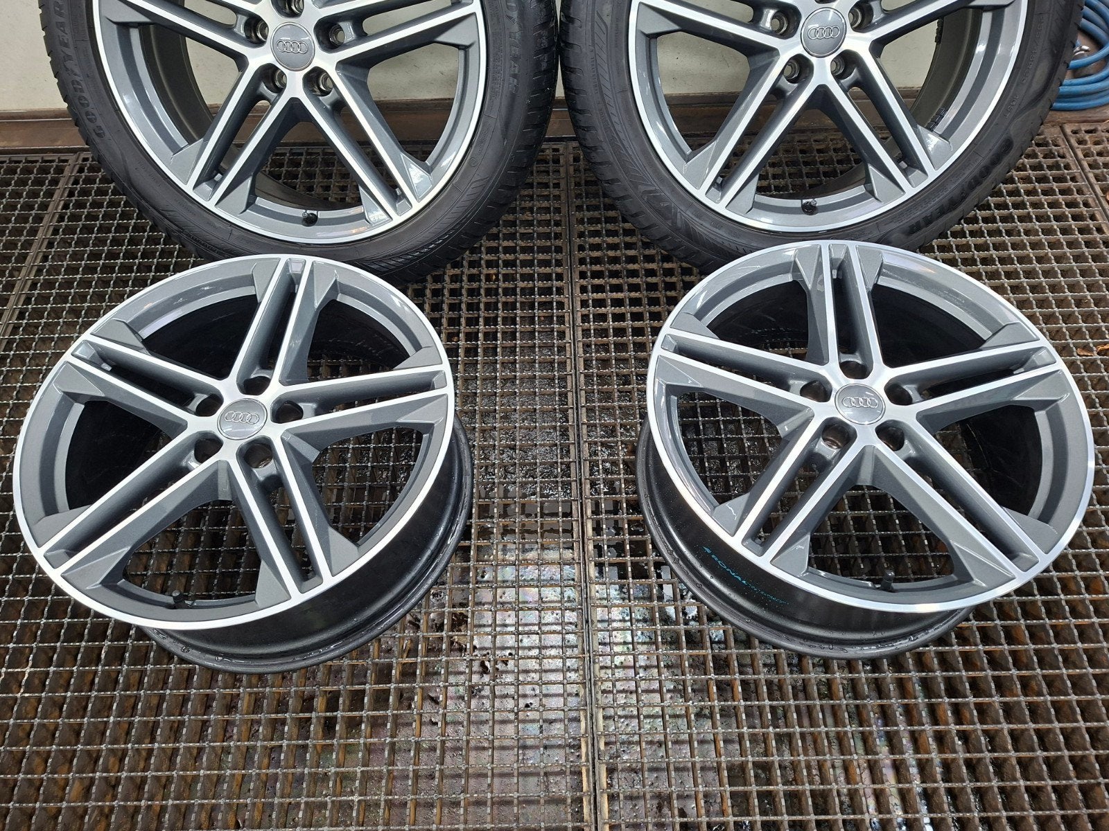 5x112 Origineel Audi 20inch velgen., Autos : Pièces & Accessoires, Pneus et Jantes, Enlèvement, Utilisé, 20 pouces