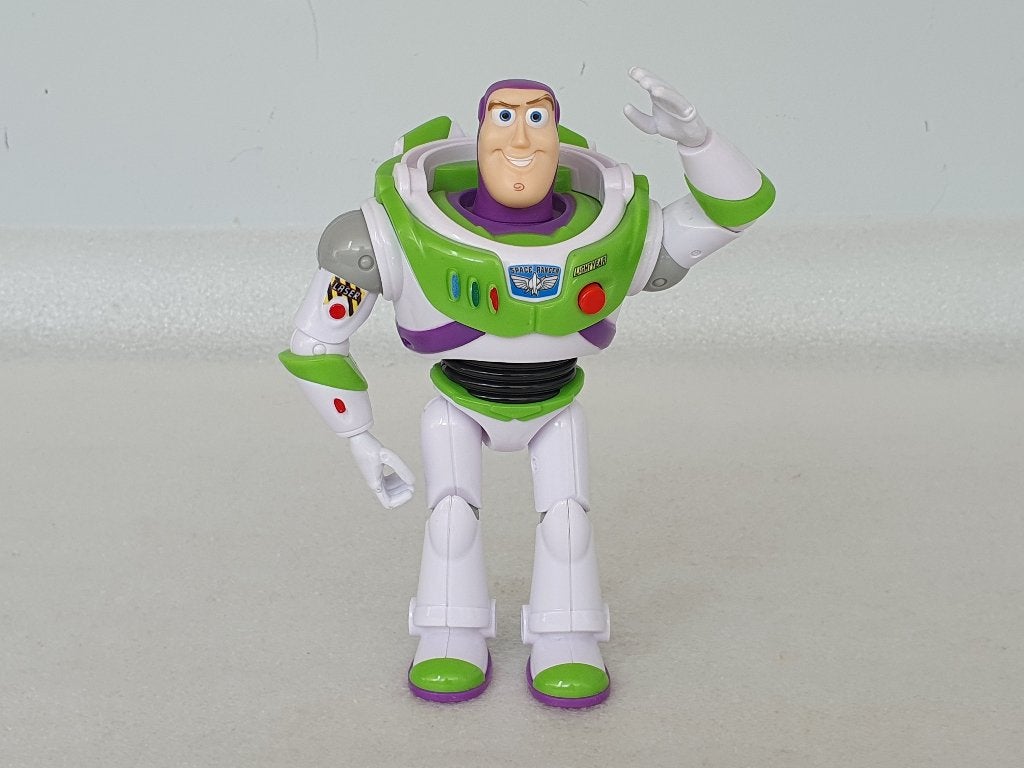 Toy Story: Talking Buzz Lightyear ca. 18 cm (Disney, 2017), Verzamelen, Ophalen of Verzenden, Gebruikt, Beeldje of Figuurtje