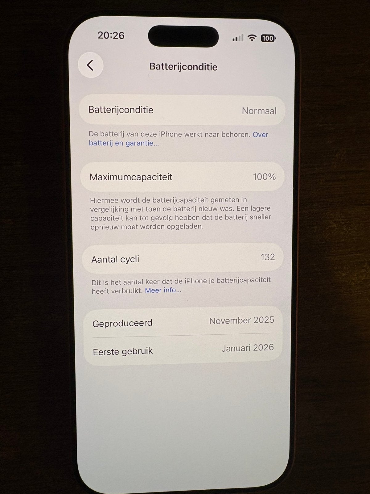 iphone 17 pro 256 gb nieuwstaat geen krassen, Ophalen, Zo goed als nieuw, 256 GB