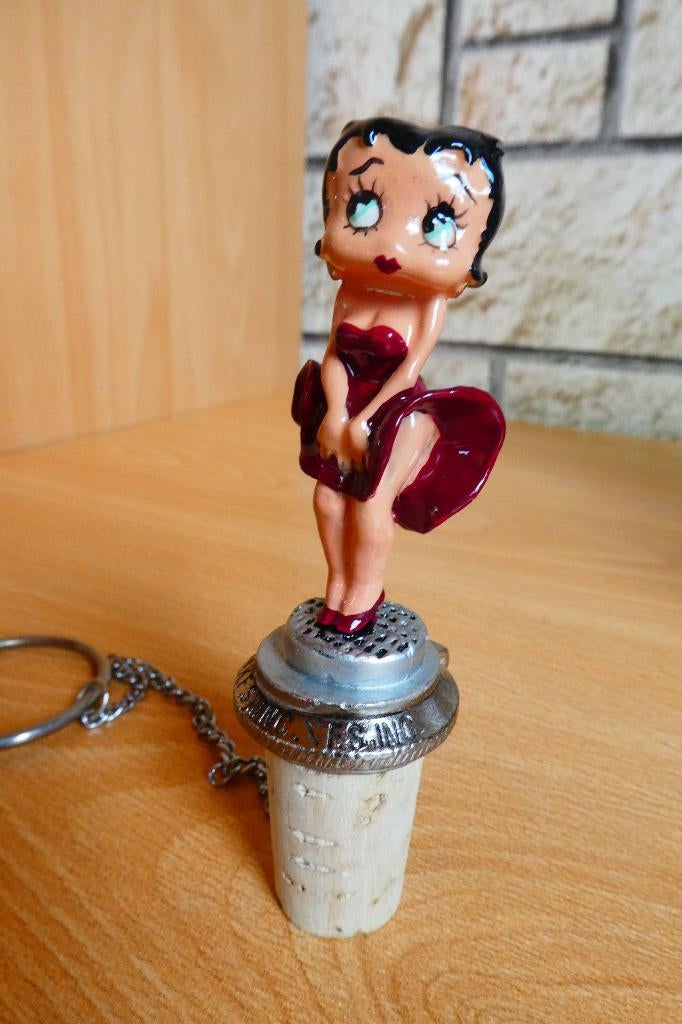 Betty Boop bottle Stopper 1994, Enlèvement ou Envoi, Neuf, Humain