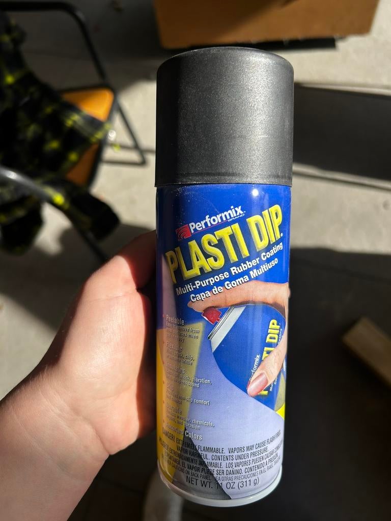 Plastidip mat zwart, Enlèvement