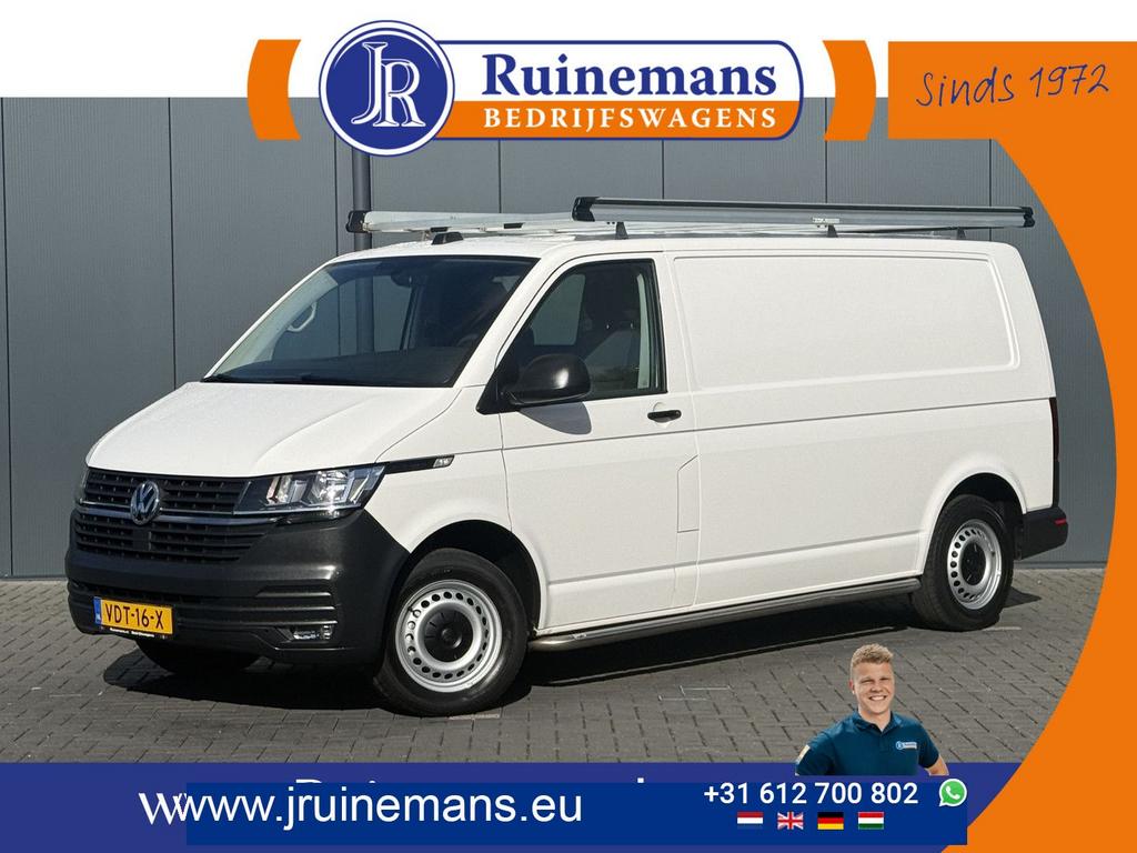 Volkswagen Transporter 2.0 TDI 150 PK / L2H1 / 1e EIG. / ALU, Auto's, Bestelwagens en Lichte vracht, Airconditioning, Cruise Control