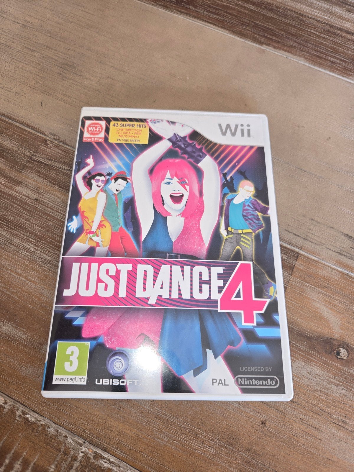 Just dance 4, Enlèvement ou Envoi, Plateforme
