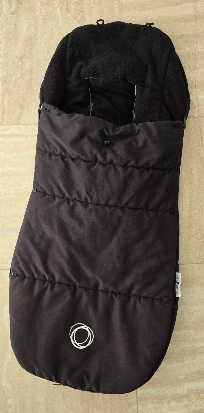Bugaboo voetenzak zwart, Kinderen en Baby's, Ophalen of Verzenden, Voetenzak