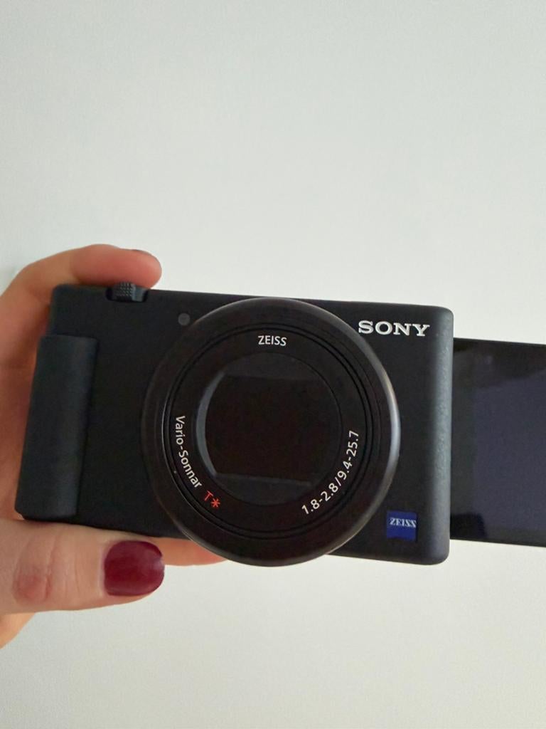 Sony vlogcamera, Audio, Tv en Foto, Ophalen, Zo goed als nieuw, Sony