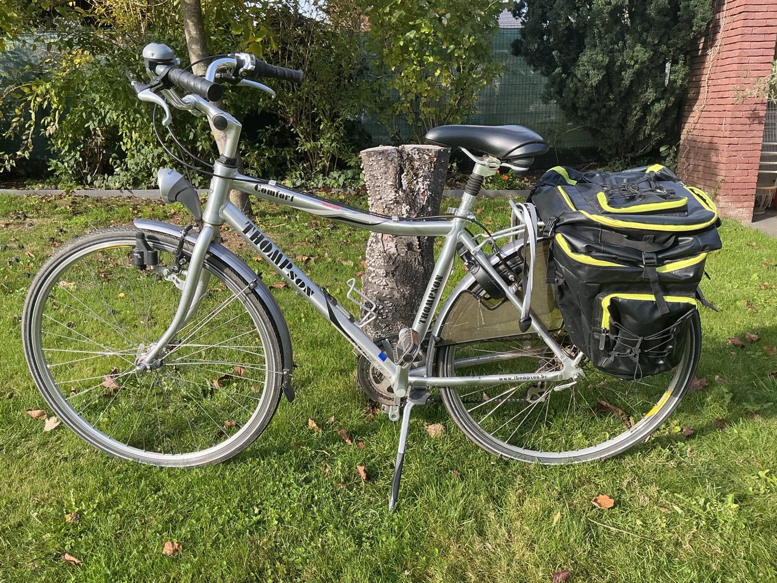 Stadsfiets Thompson, Fietsen en Brommers, Velgrem, Versnellingen, Zo goed als nieuw, 53 tot 57 cm
