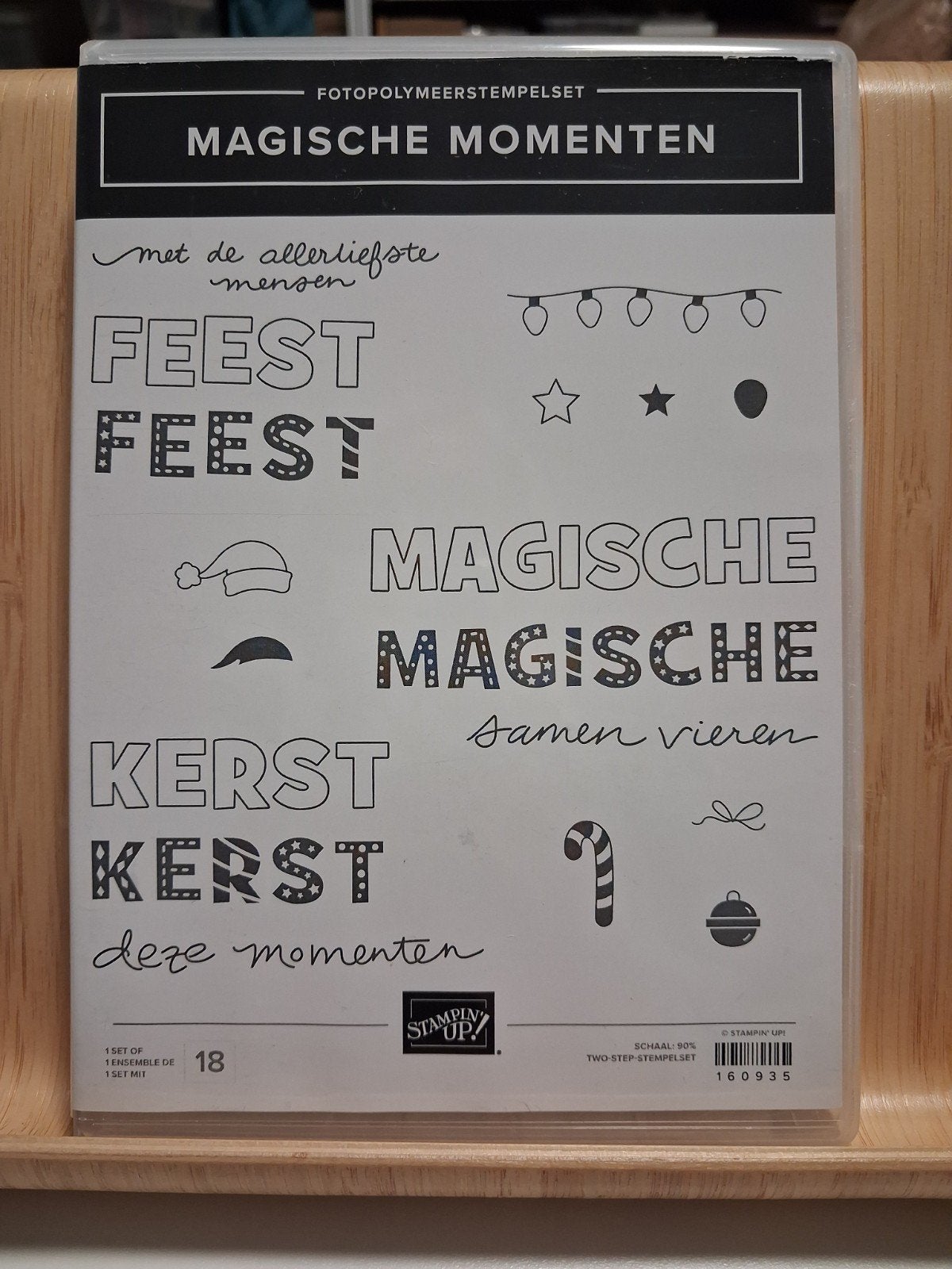 Stampin Up - Stempelset Magische momenten, Computers en Software, Netwerkkaarten, Ophalen