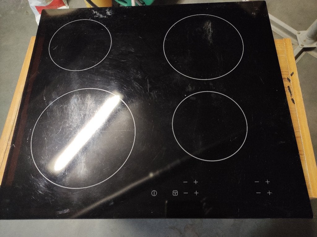 electrische kookplaat, Elektronische apparatuur, Fornuizen, Ophalen, Gebruikt, 4 kookzones, Inbouw