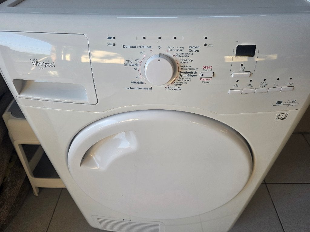 Séchoir, Electroménager, Phase anti-froissage, Chargeur frontal, Enlèvement, Utilisé